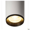 SLV lampa szynowa (reflektorek) LED Numinos XL 28W 2956lm 3000K 36° ściemnialna Phase biało/czarna 1004279