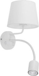 TK Lighting kinkiet Maja White E27 + GU10 biały 2535