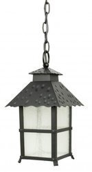 Su-ma lampa wisząca zewnętrzna Cadiz E27 czarna/patyna IP43 K 1018/1/Z