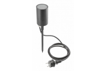 GTV reflektor dogruntowy Grazie GU10 czarny IP44 OS-GRAZIEGU10-20