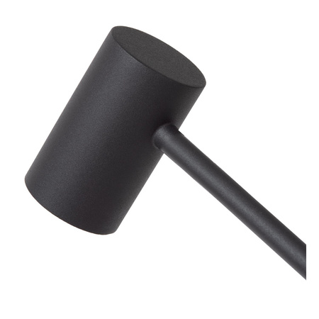 Lucide lampa podłogowa Tipik LED ściemnialna 1x3W 2700K zasilanie akumulatorowe 3 stopnie ściemniania czarna 36622/03/30