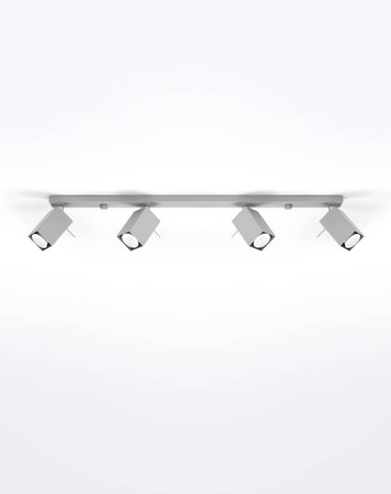 Sollux plafon Merida 4l 4xGU10 szary SL.0461