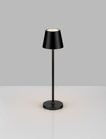 Luces Exclusivas lampa stołowa zewnętrzna LED Tercero Ø 7cm 2W 101lm 3000K IP54 wys. 28 cm czarna LE73657