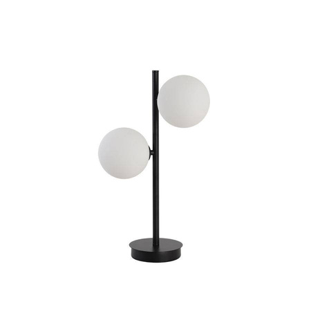 Light Prestige lampka biurkowa Dorado 2xG9 czarno/biała LP-002/2T BK