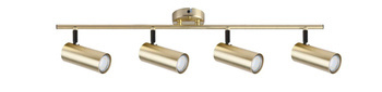 Candellux plafon (reflektorki) Colly 4xGU10 mosiężny 94-01740
