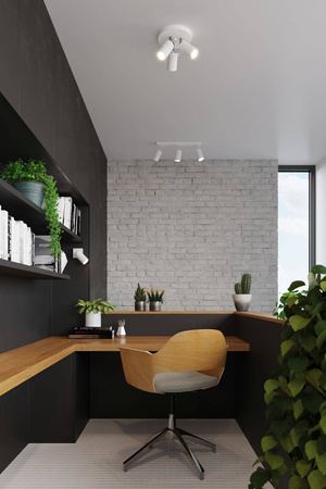 Sollux plafon (reflektorek) Ring 3P 3xGU10 biały SL.1015