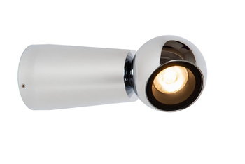 Lucide kinkiet zewnętrzny Ipsos LED 1x5W 3000K IP54 chrom 33200/05/11