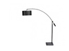 Azzardo lampa podłogowa Bianca E27 chrom/czarna 180cm AZ0006