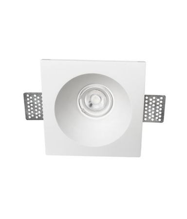Luces Exclusivas oprawa sufitowa wpuszczana LED Babasac GU10 1x10W IP20 wys. 5,8 cm biała LE61664