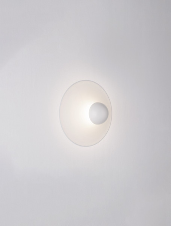 Luces Exclusivas kinkiet LED Baila Ø 25 cm 9W 315lm 3000K IP20 biały LE44539