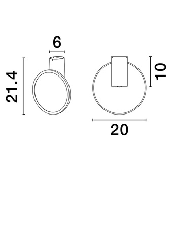 Luces Exclusivas lampa wisząca LED Tolata 14W 1085lm 3000K IP20 biała LE44755