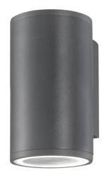 Luces Exclusivas kinkiet zewnętrzny Riohacha GU10 szary IP54 LE71385