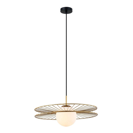 Italux lampa wisząca Sandy E27 złota MDM-4002/1 GD