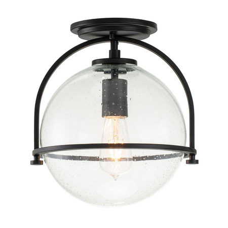 Quintiesse plafon Somerset E27 czarny QN-SOMERSET-F-C-BK