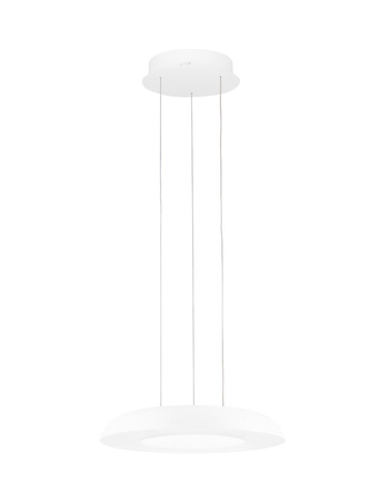 Luces Exclusivas lampa wisząca LED Batallas ściemnialna Ø 40 cm 24W 1208lm 2700-4000K IP20 biała LE44794