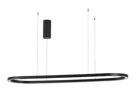 Luces Exclusivas lampa wisząca LED Silao 58W 3248lm 3000K czarna LE42797
