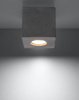 Sollux plafon Quad GU10 betonowy SL.0489