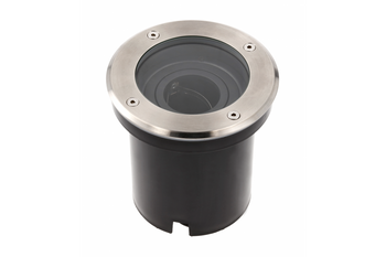 GTV lampa najazdowa LED Beta-O z regulacją kąta GU10 1x50W IP67 okrągła inox ON-BETAOGU10RK-06