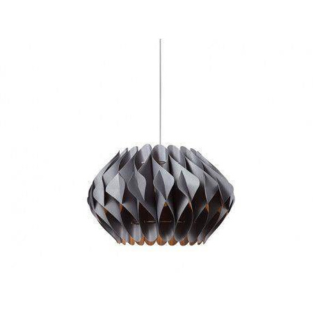 Azzardo lampa wisząca Ruben L 3xE27 szara Ø65cm AZ2383