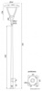Su-ma latarnia LED Mars 40W 3825lm 3000K popielata IP65 MLS-LB-22A