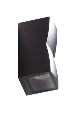 Azzardo kinkiet zewnętrzny Rezia 2 2xGU10 czarny IP54 AZ4345