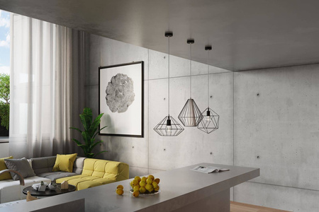 Sollux lampa wisząca Umberto E27 czarna SL.0294