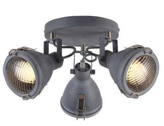 Candellux plafon (reflektorki) Crodo 3xE14 szary 98-71132