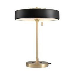 Step Into Design lampka biurkowa Artdeco 3xE14 czarno/złota 47cm MT8872 black