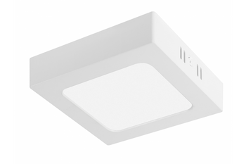 GTV lampa sufitowa G-Tech Fabro 6W 540lm 4000K IP40 kwadratowa biała GT-FAN06KW-NW-00