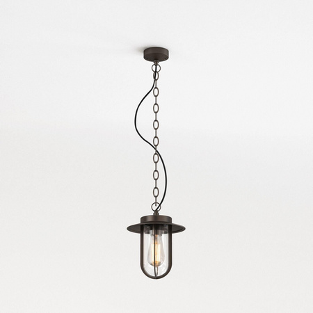 Astro lampa wisząca zewnętrzna Montparnasse Pendant E27 Ø20,5cm brązowa IP44 1096010