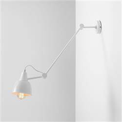 Aldex kinkiet Aida E27 biały 814PL_G