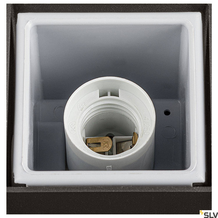 SLV lampa stojąca zewnętrzna Grafit 90 E27 antracytowa 90cm IP44 1006184