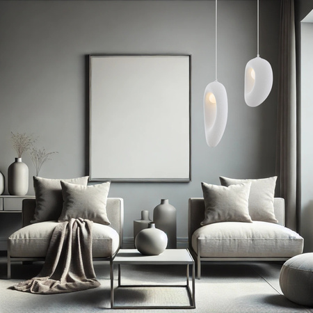 Luces Exclusivas lampa wisząca LED Lontiza E27 1x12W IP20 biała LE45334