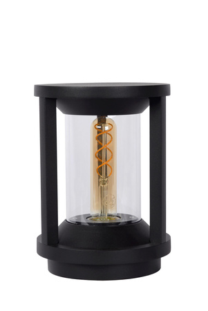 Lucide lampa stojąca zewnętrzna Cadix 22cm E27/60W czarna 15804/22/30