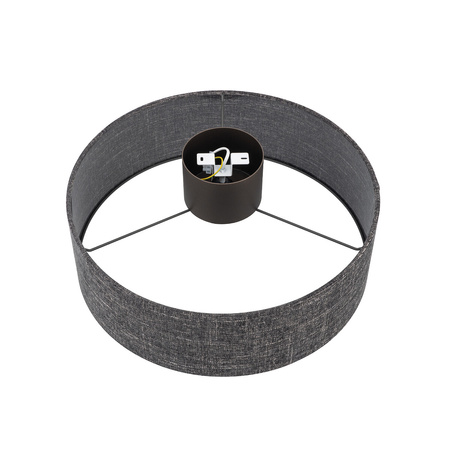 Nowodvorski lampa sufitowa Amarela M E27 1x25W czarno/brązowa 11658