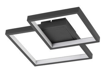 Luces Exclusivas plafon LED Mata 19W 1342lm 3000K czarny LE41441