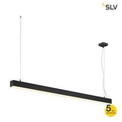 SLV lampa wisząca LED Q-Line Dali Single 47W 3700lm 3000K ściemnialna czarna 1001309