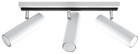 Sollux plafon (reflektorki) Direzione 3 GU10 biały SL.0497