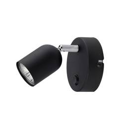 TK Lighting kinkiet (reflektorek) Top GU10 czarny 4415