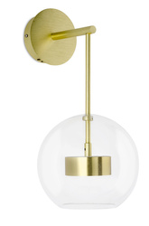 King Home Lampa ścienna CAPRI WALL złota XCW9148-1