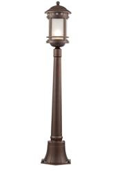 Maytoni lampa stojąca zewnętrzna Salamanca E27 105cm brązowa IP44 O031FL-01BR