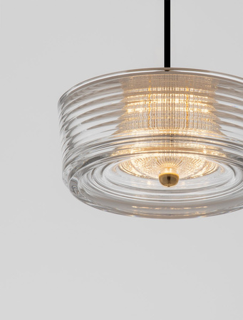 Luces Exclusivas lampa wisząca LED Espinar Ø 16 cm 6W 394lm 3000K IP20 złota LE44497