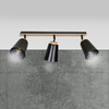 Emibig plafon (reflektorki) Atlas 3 3xE27 czarny 725/3