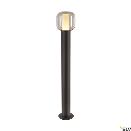 SLV lampa stojąca zewnętrzna LED Ovalisk 100 9,2W 630lm 3000/4000K antracytowa 17cm IP65 1004681