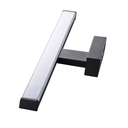 Kanlux kinkiet łazienkowy LED Asten 12W 850lm 4000K biało/czarny 60cm IP44 26684