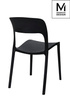 Modesto Design krzesło Zing czarne polipropylen C1028.BLACK