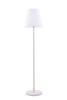 Azzardo lampa stojąca zewnętrzna Havana E27 biała 150cm IP44 AZ4663
