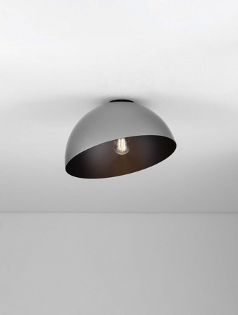 Luces Exclusivas lampa sufitowa LED Ironcollo Ø 29 cm E27 1x12W IP20 czarna LE44906