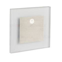 Kanlux oczko ścienne schodowe LED Apus 0,8W 14lm 4000K stalowe 27379