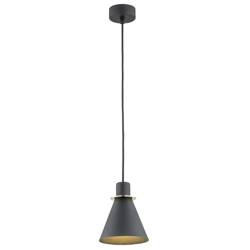 Argon lampa wisząca Beverly E27 czarno/mosiężna 4687